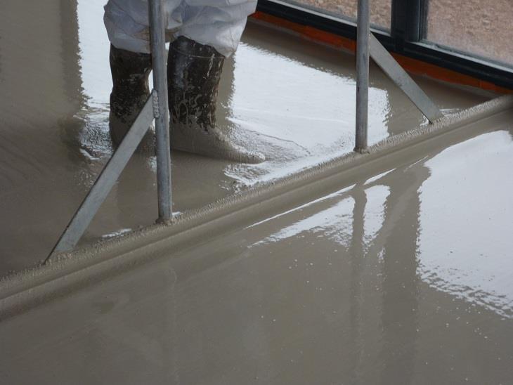 Coulage chape liquide - Ovalpro